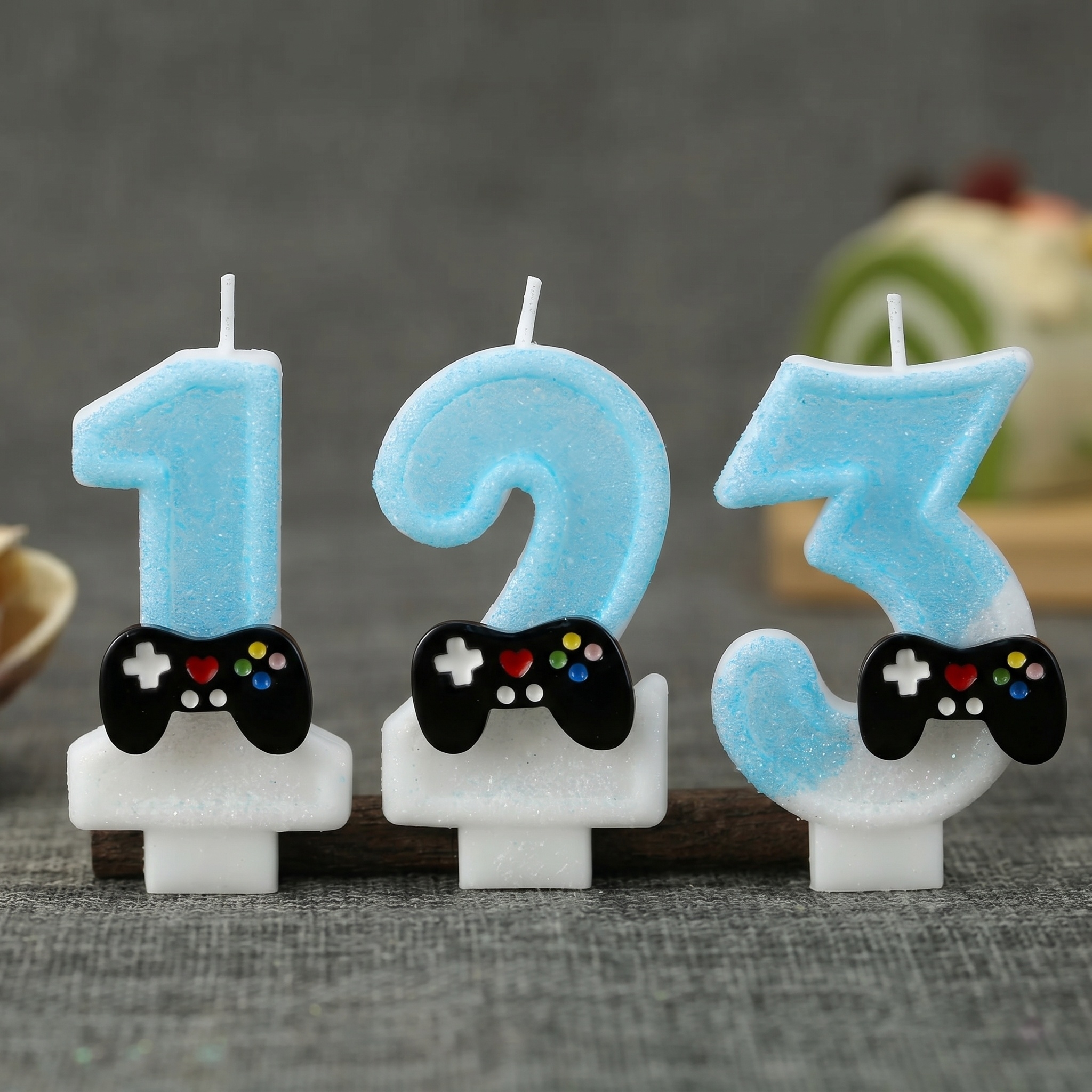 Candle Supplies Video - Cute Video Game Number Birthday Candle