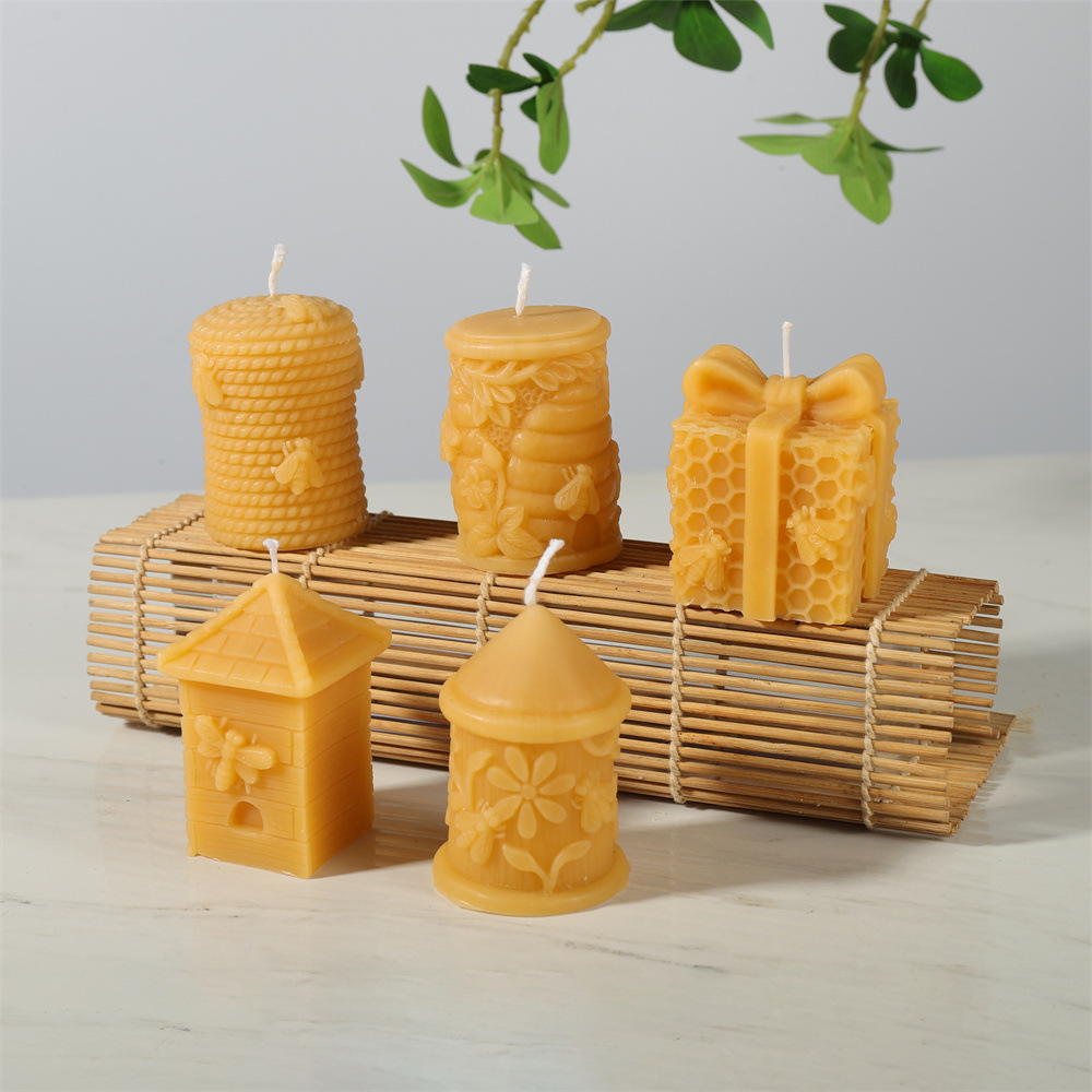 Honeycomb Bow Gift Box Silicon - Candle Supplies Beeswax 리뷰 및 가격