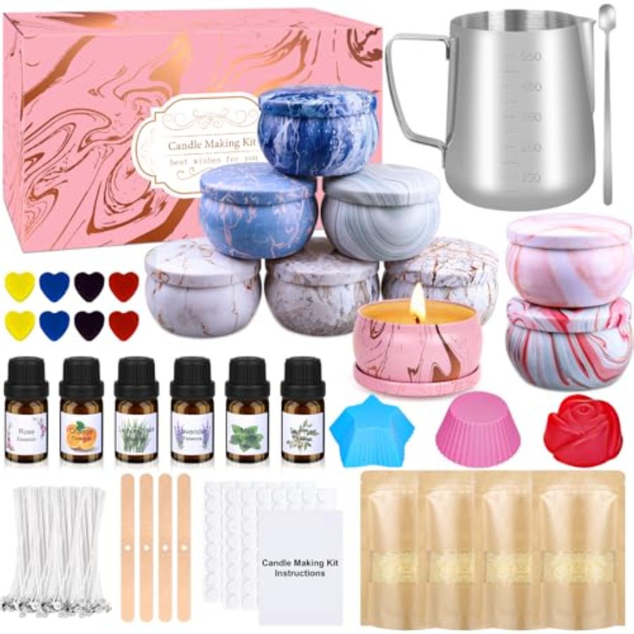 Candle Making Kits for Adults, - Candle Supplies Beeswax 리뷰 및 가격