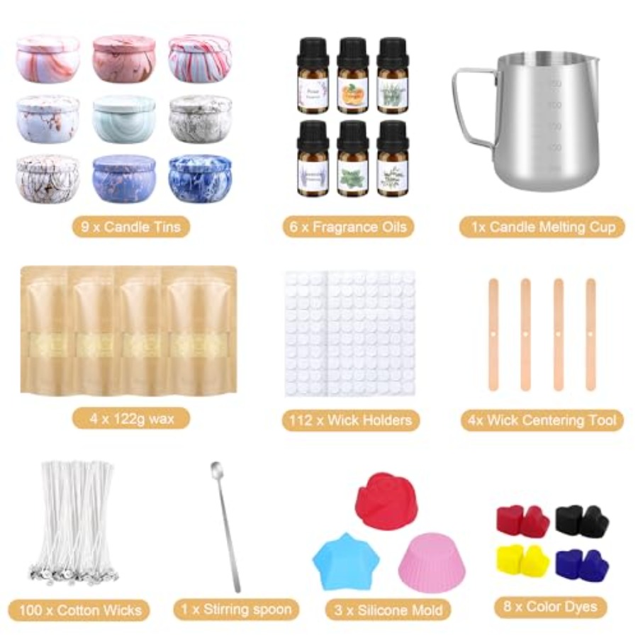 Candle Making Kits for Adults, - Candle Supplies Beeswax 리뷰 및 가격