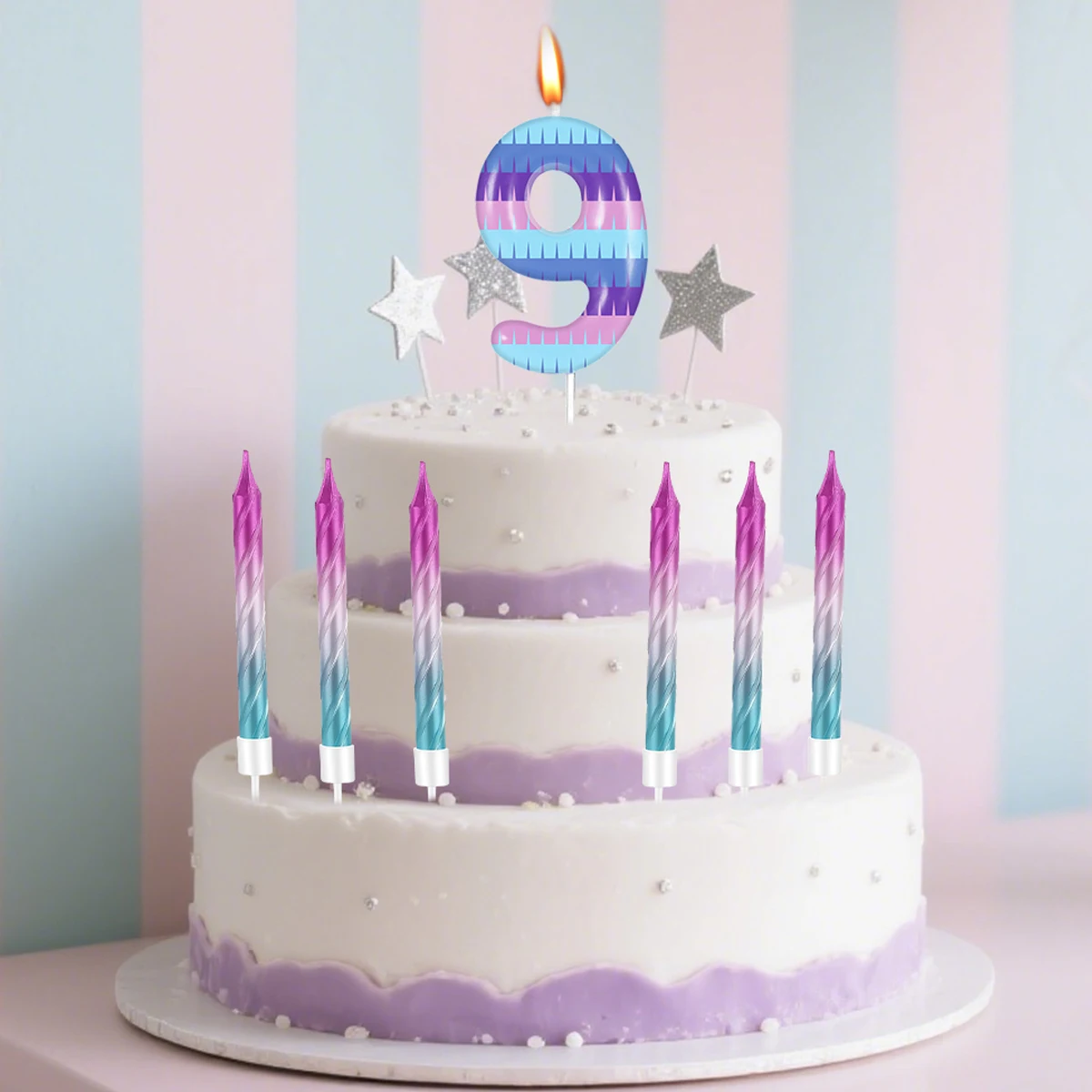 7pcs Video Game Birthday Candl - Candle Supplies Video 리뷰 및 가격