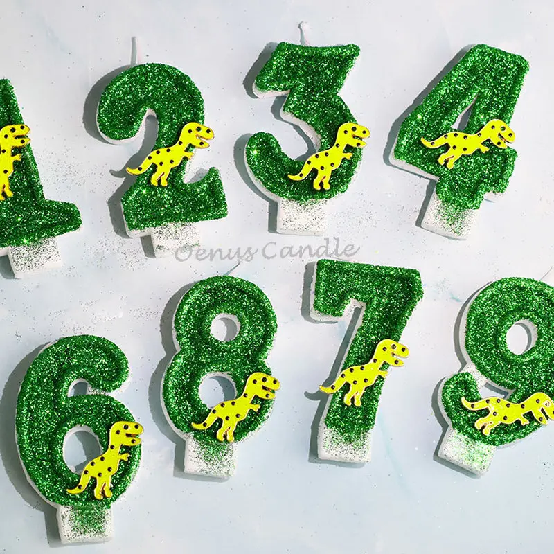 Dinosaur Birthday Candles Numb - Candle Supplies Beeswax 리뷰 및 가격