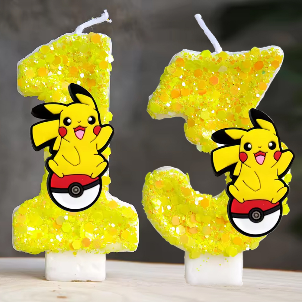 Pokemon Birthday Candle Number - Candle Supplies Video 리뷰 및 가격