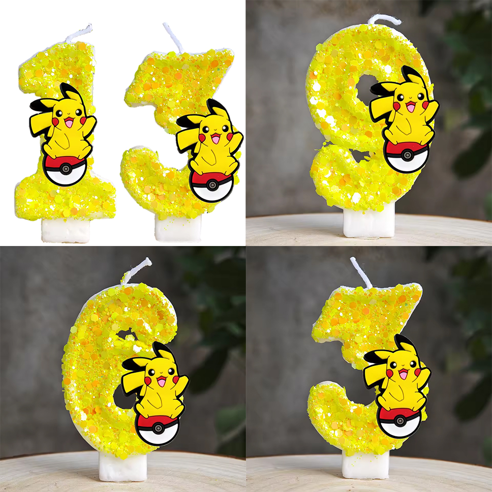 Pokemon Birthday Candle Number - Candle Supplies Video 리뷰 및 가격