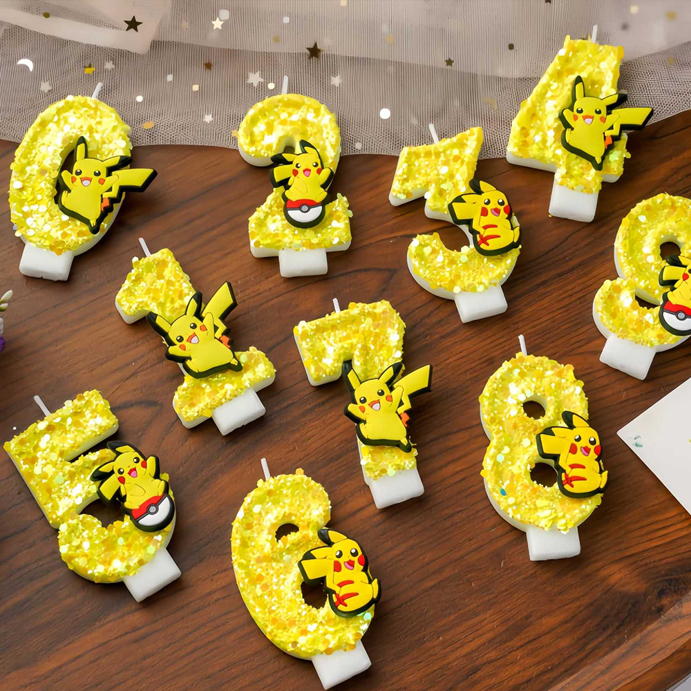 Pokemon Birthday Candle Number - Candle Supplies Video 리뷰 및 가격
