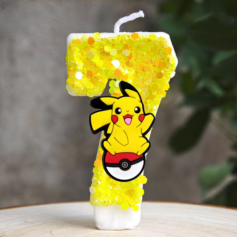Pokemon Birthday Candle Number - Candle Supplies Video 리뷰 및 가격