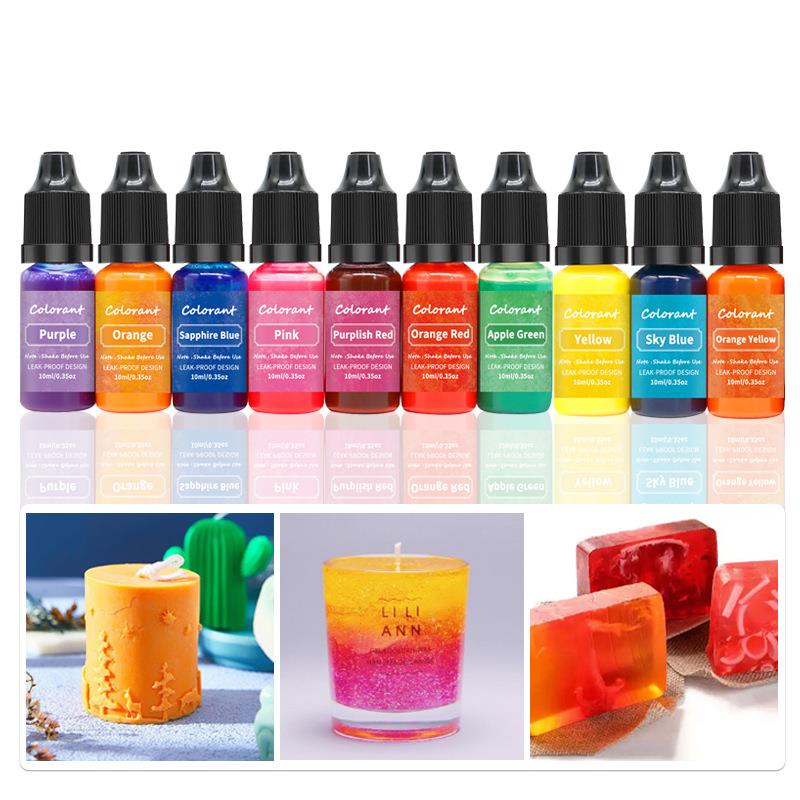 20 Colors 10ml Candle Wax Pigm - Candle Supplies Beeswax 리뷰 및 가격