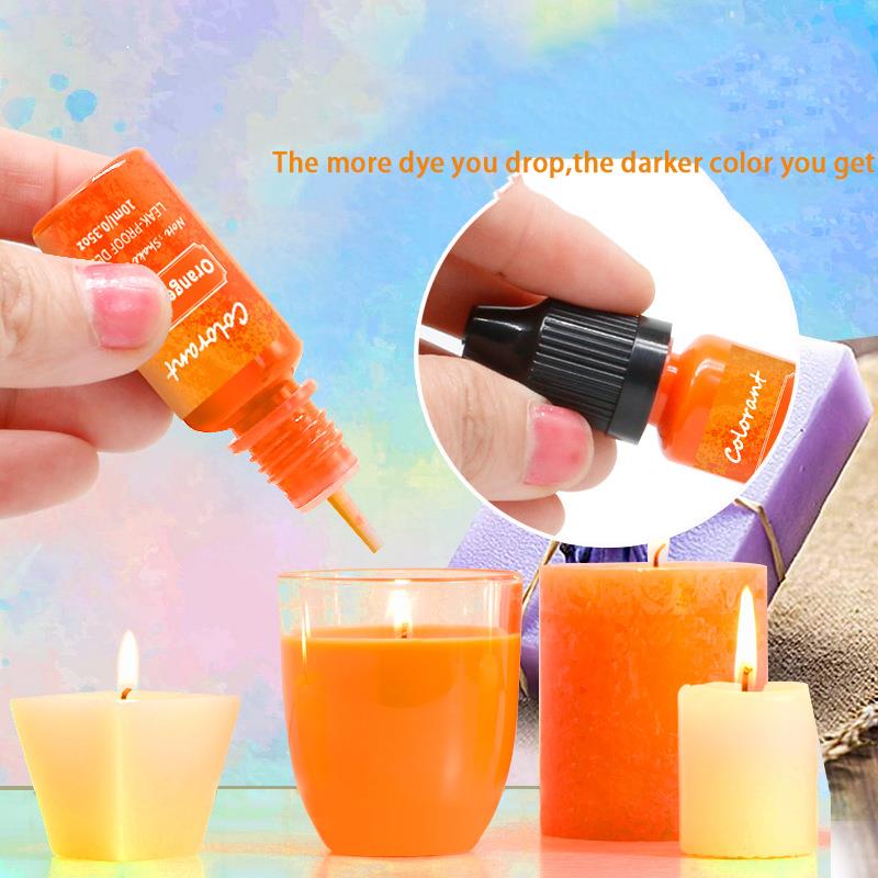 20 Colors 10ml Candle Wax Pigm - Candle Supplies Beeswax 리뷰 및 가격