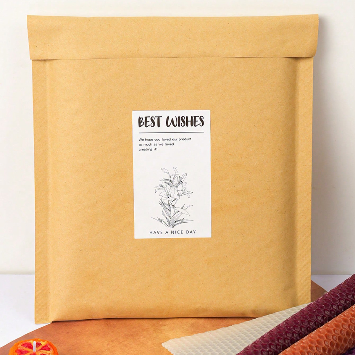 6 Pcs /15*20cm Beeswax Candle  - Candle Supplies Beeswax 리뷰 및 가격