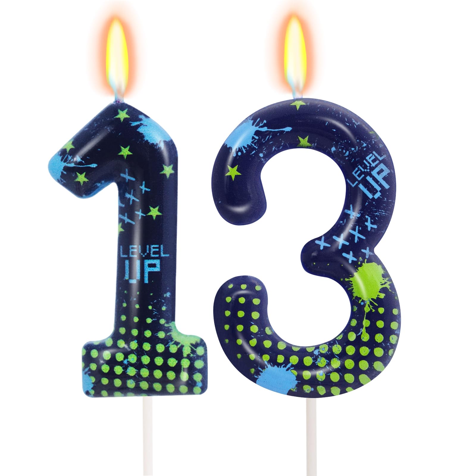 Birthday Candles for Boys Numb - Candle Supplies Video 리뷰 및 가격