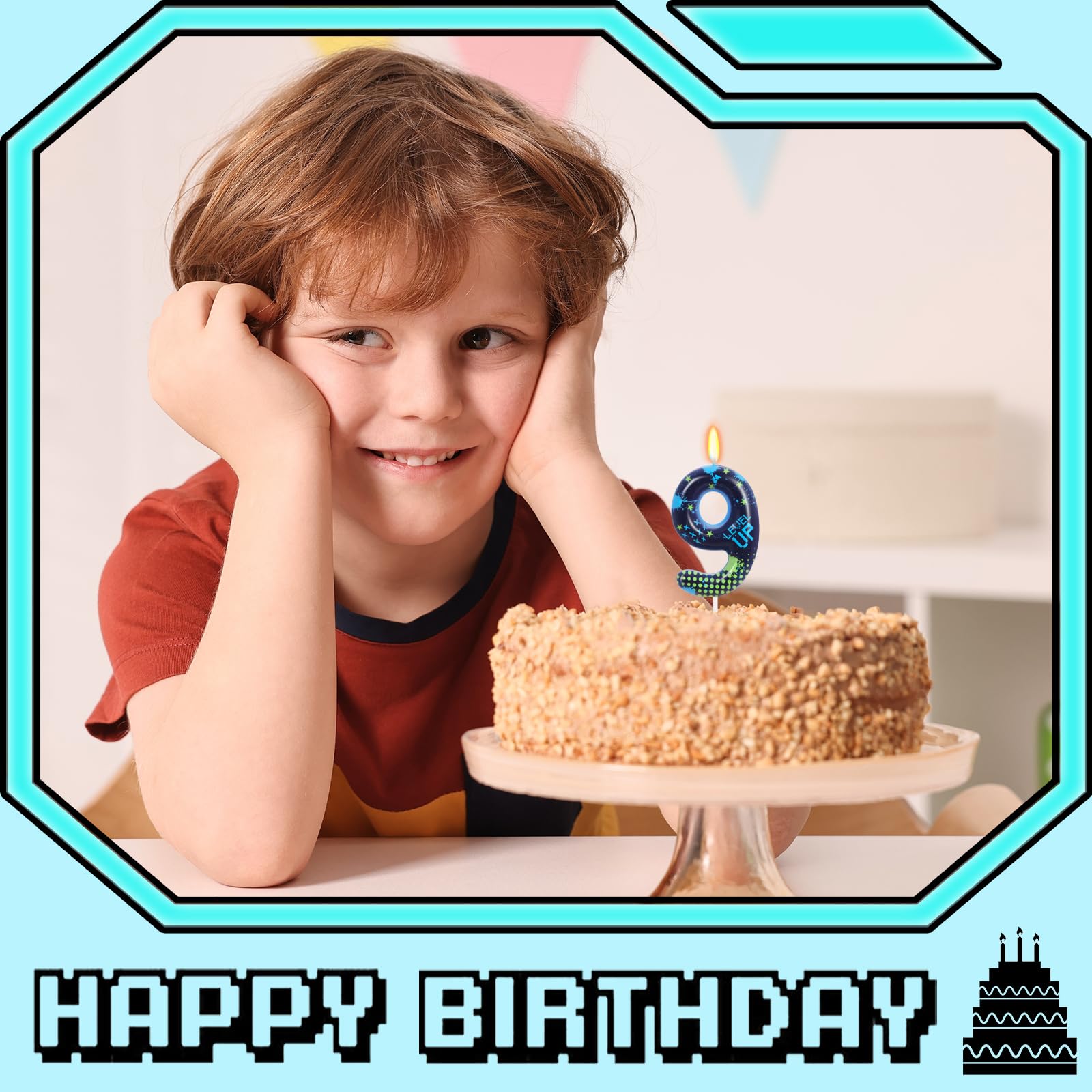 Birthday Candles for Boys Numb - Candle Supplies Video 리뷰 및 가격