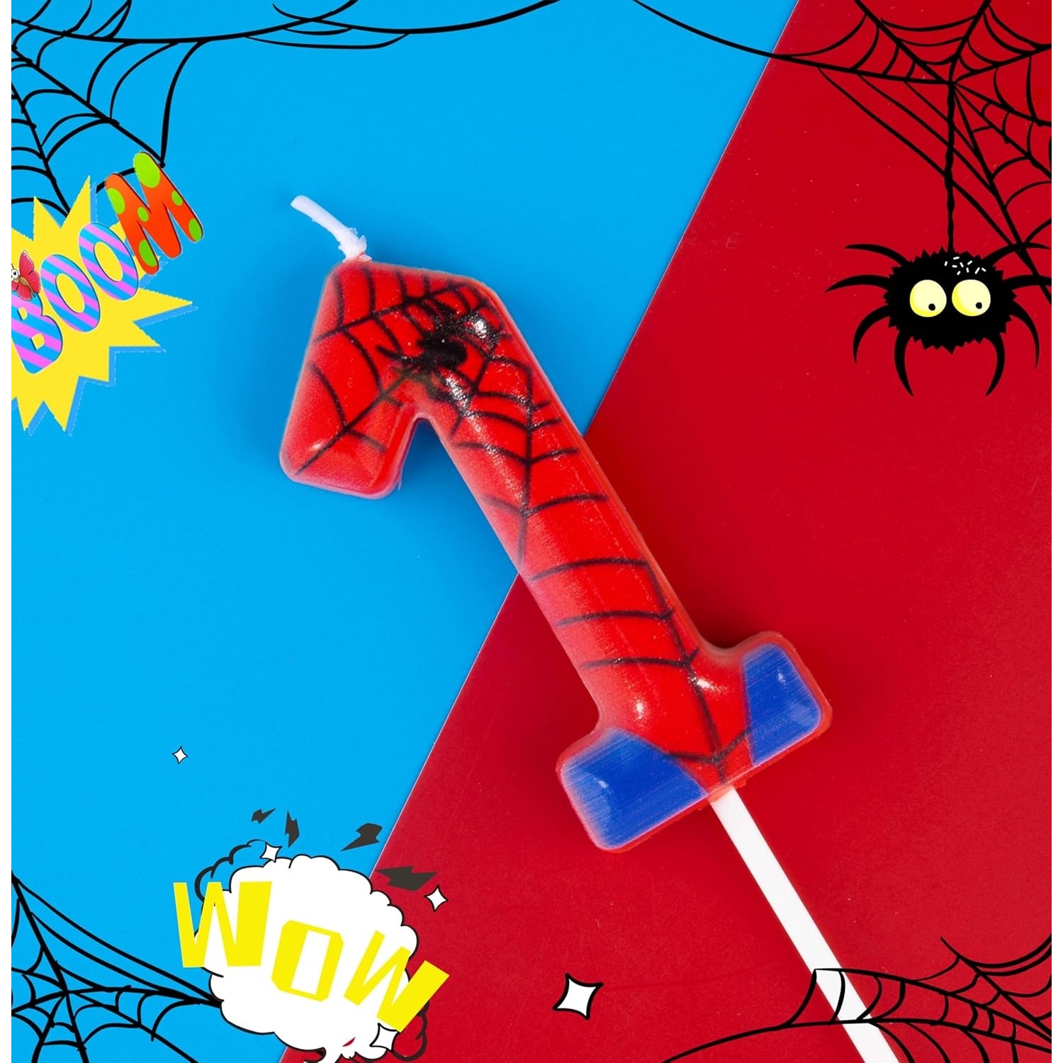 Spider Party 0-9 Birthday Cand - Candle Supplies Video 리뷰 및 가격