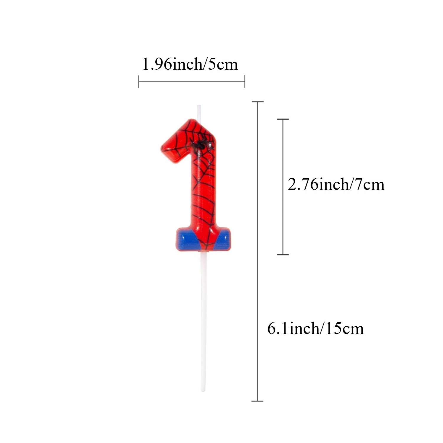 Spider Party 0-9 Birthday Cand - Candle Supplies Video 리뷰 및 가격