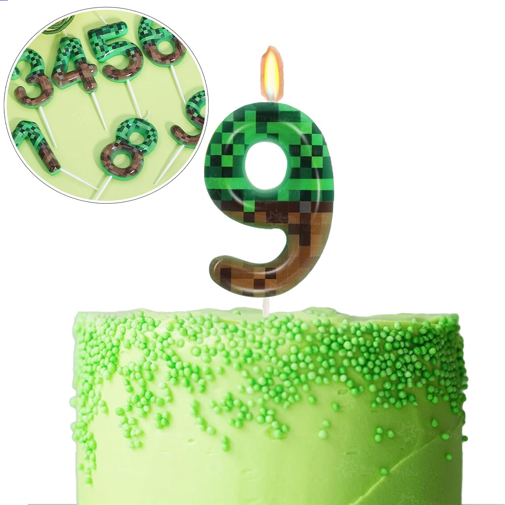 Miner Birthday Candles Birthda - Candle Supplies Video 리뷰 및 가격