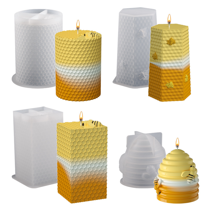 Candle Silicone Mold 3D Bee Ho - Candle Supplies Beeswax 리뷰 및 가격
