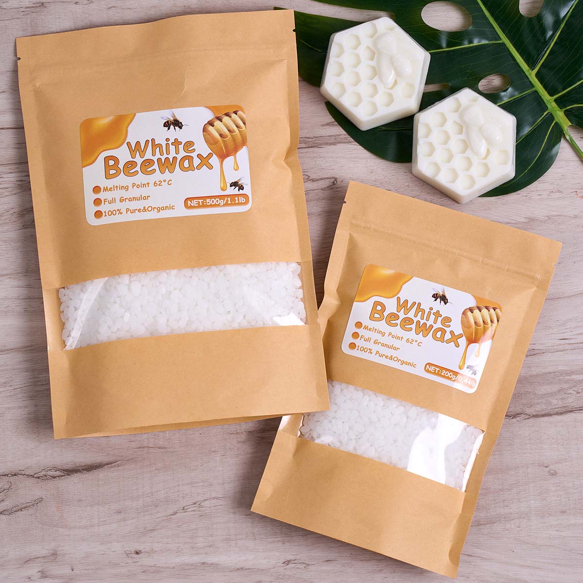 1000g White Beeswax DIY Candle - Candle Supplies Beeswax 리뷰 및 가격